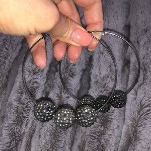 2 sets of beaded earrings